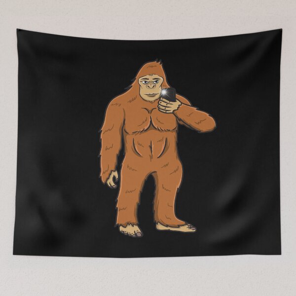 Item preview, Bigfoot Selfie Sasquatch Picture designed and sold by amos20111.