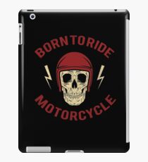 motorcycle rider iPad-Hülle & Klebefolie