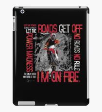 motorcycle rider iPad-Hülle & Klebefolie