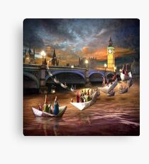 "Midnight Tour" /London Canvas Print