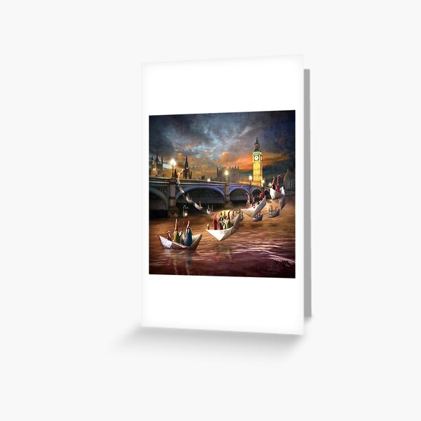 Artikel-Vorschau von "Midnight Tour" / London, designt und verkauft von Matylda Konecka Illustrations.