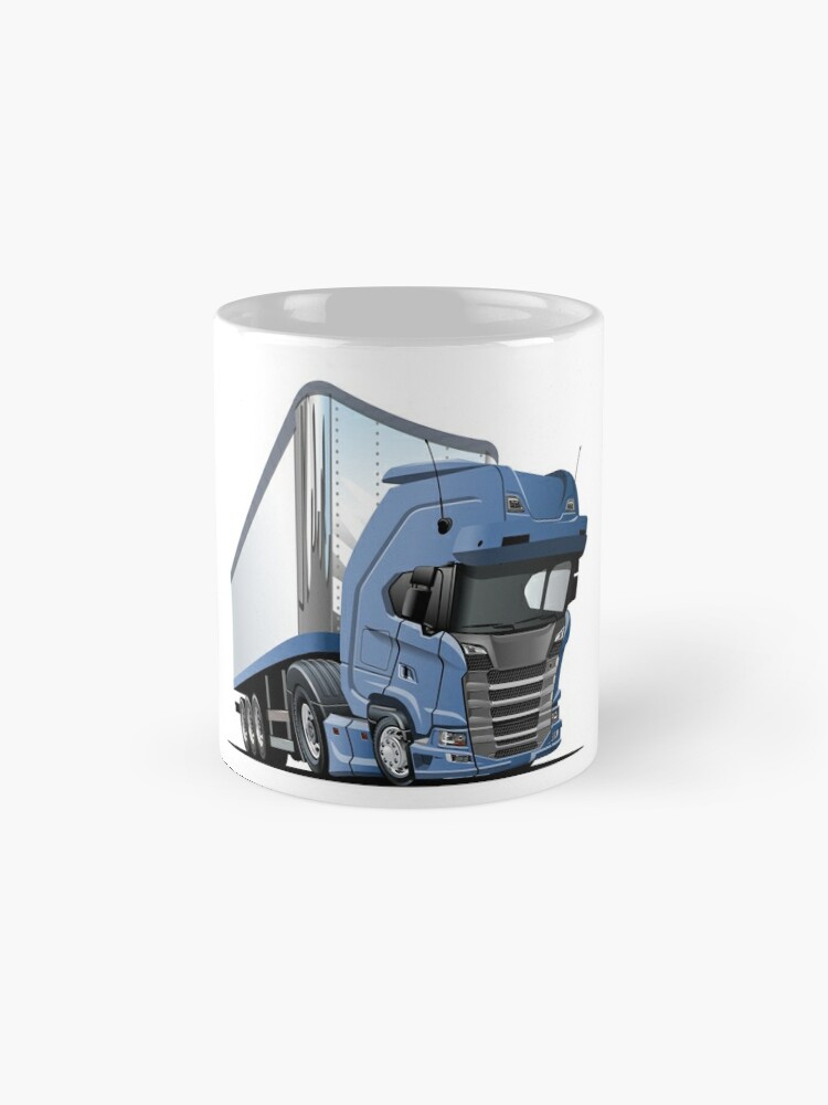 Cement Truck Mixer Cartoon - Cement Truck - Mug