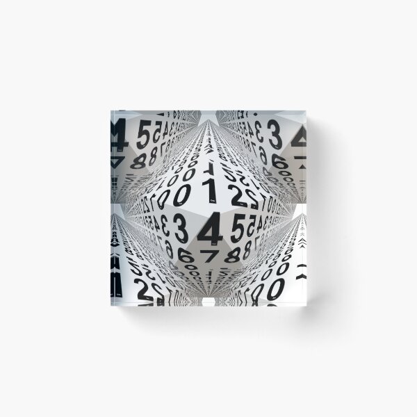 Item preview, Pyramids with digits designed and sold by leobrix.
