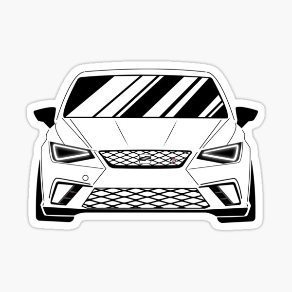 977 sticker SPORT STRIPE SEAT Ibiza FR Cupra aufkleber decal adesivi pegatina