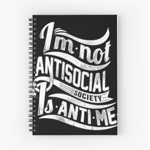 Item preview, Society is Anti-Me designed and sold by SerpentSkyArts.