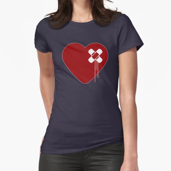 Heart Broken Fitted T-Shirt