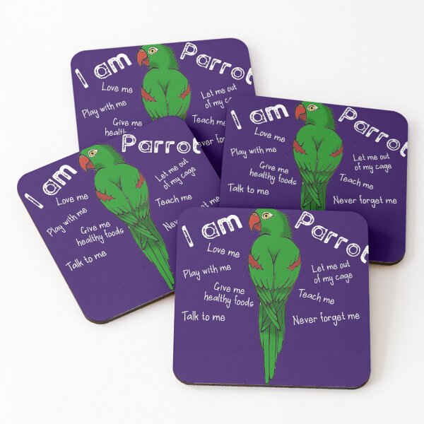 Item preview, I am Parrot  designed and sold by Skye Elizabeth  Carroll.