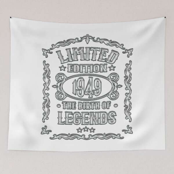 Item preview, Born 1949 - Legends Birthday Funny Gift designed and sold by Dubbra.
