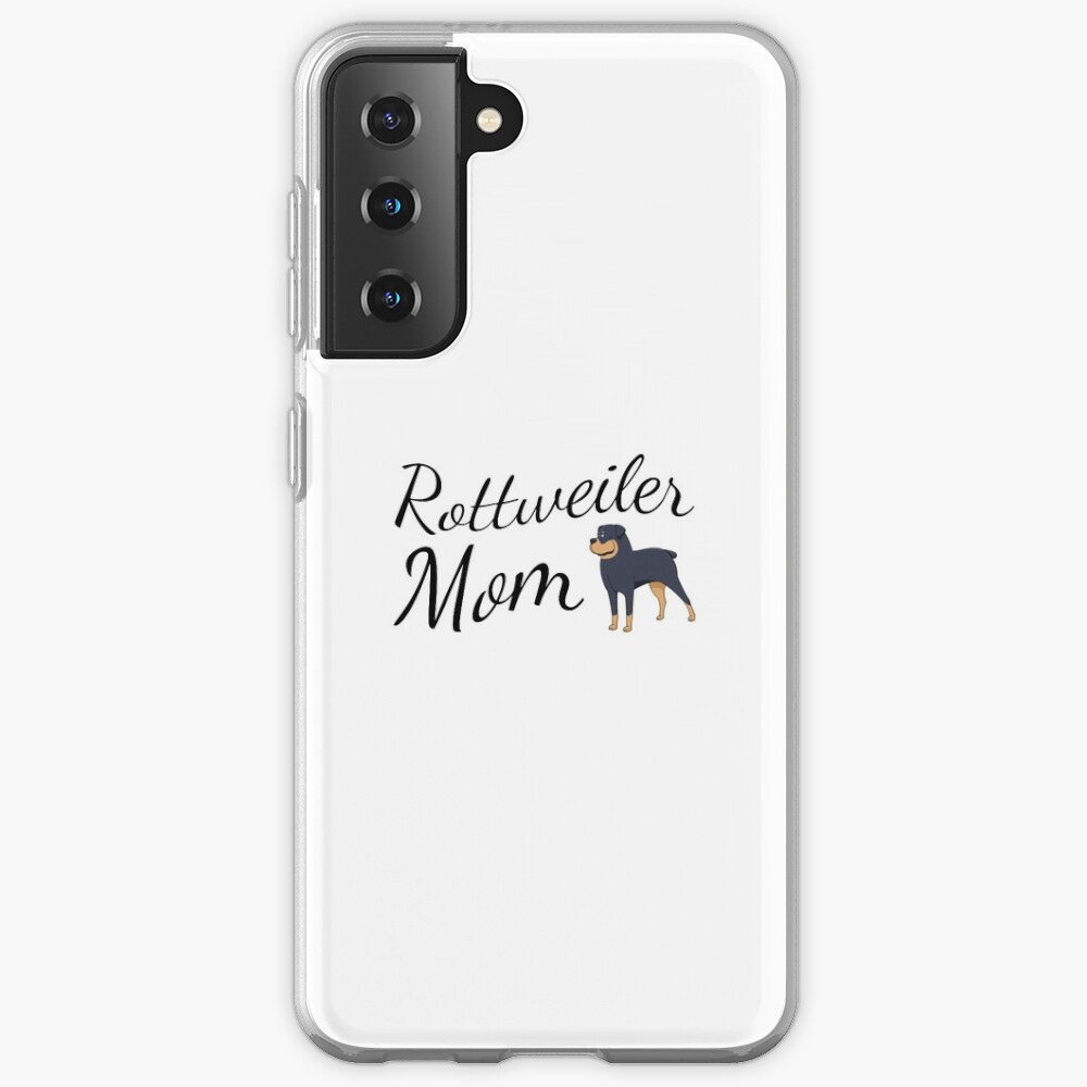 Rottweiler Mom Case & Skin for Samsung Galaxy