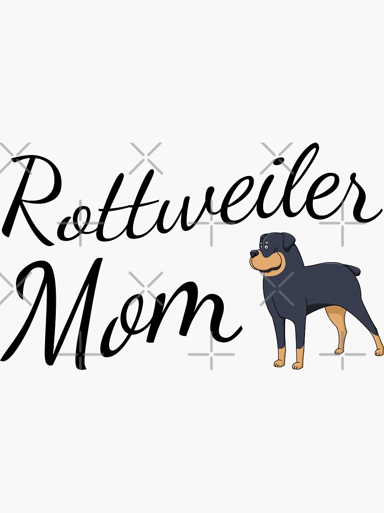 Rottweiler Mom by tribbledesign
