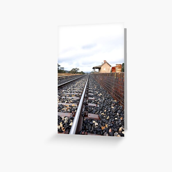 Ben Bullen Railway Station NSW Australia Greeting Card