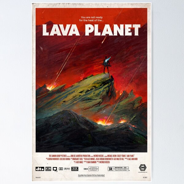 Item preview, Lava Planet designed and sold by Alex Monge.
