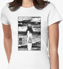 Camiseta entallada para mujer Uzumaki - Mar
