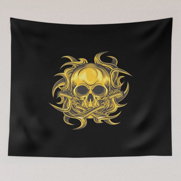 Item preview, Golden Skull  designed and sold by davidx098.