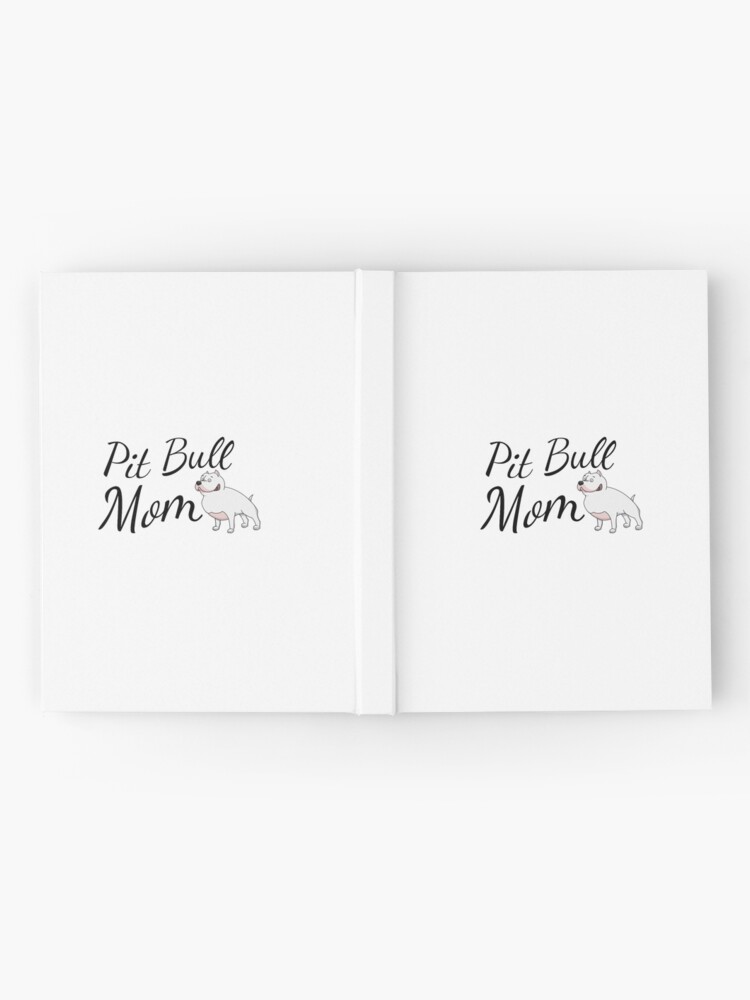 Alternate view of Pit Bull Mom Hardcover Journal