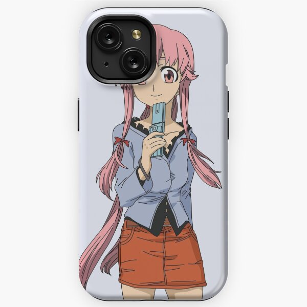 Future Diary Mirai Nikki Phone Case For iPhone 14 12 11 13 Pro Max Mini 7 8  Plus SE 2020 X XS XR Lambskin Cover - AliExpress