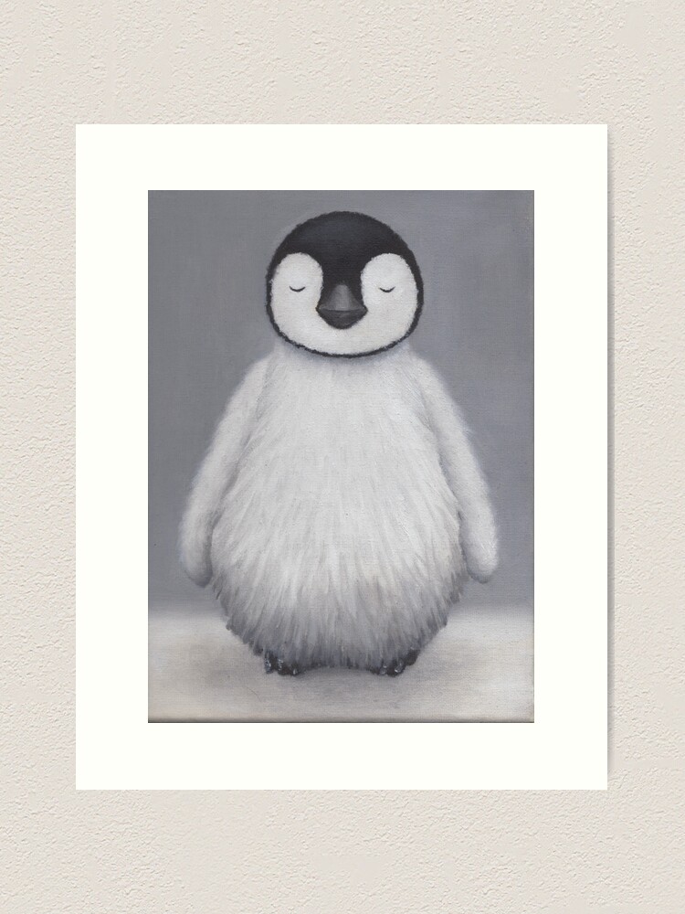 版画 Baby Penguin Baby Penguin