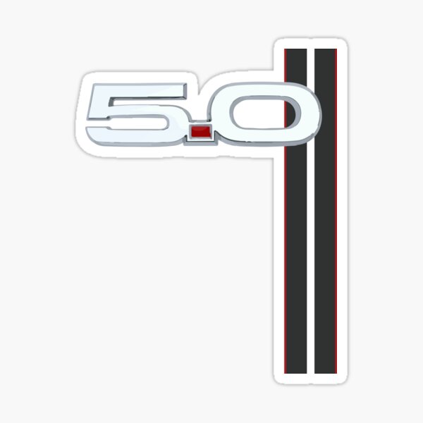 Item preview, 5.0 V8 GT Mustang rayas de carreras S550 designed and sold by cowtownCOWBOY.
