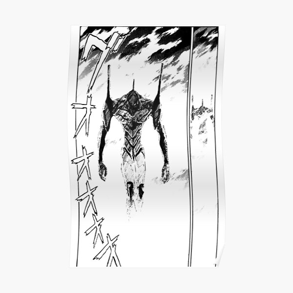 Evangelion Unit 01 Poster By Gentlemenwalrus Redbubble