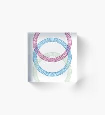 3 Kreise Acrylblock