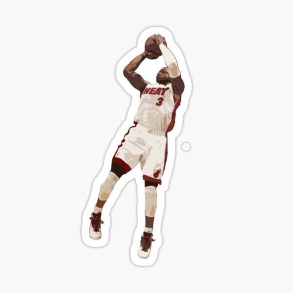 Dwyane Wade  Stickers  Redbubble