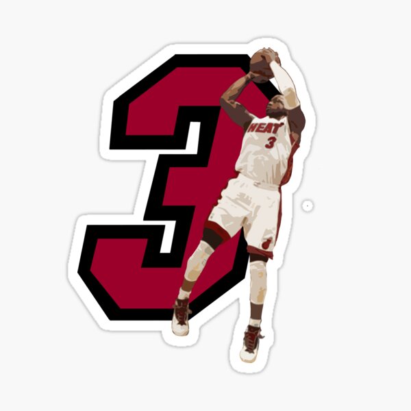 Dwyane Wade  Stickers  Redbubble