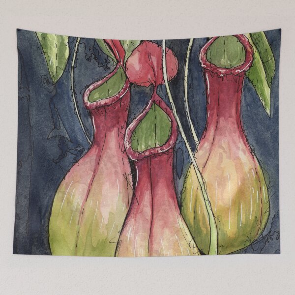 Item preview, Pitcher Plant by Ela Steel designed and sold by elasteel.