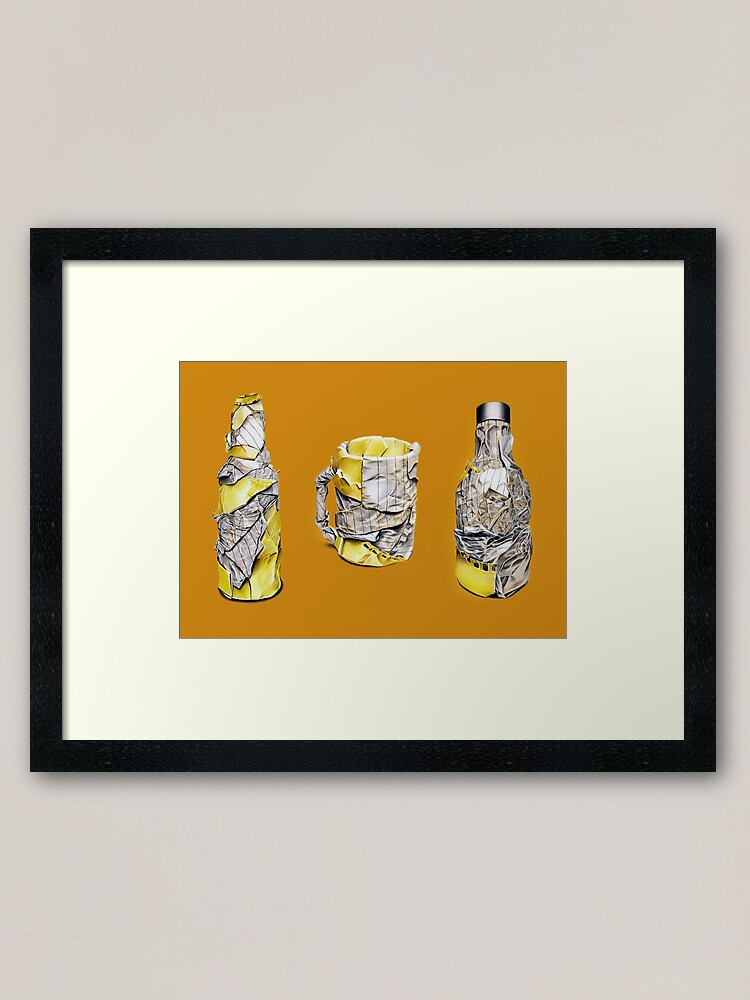 Alternate view of Pres (Colour pencil drawing) Framed Art Print