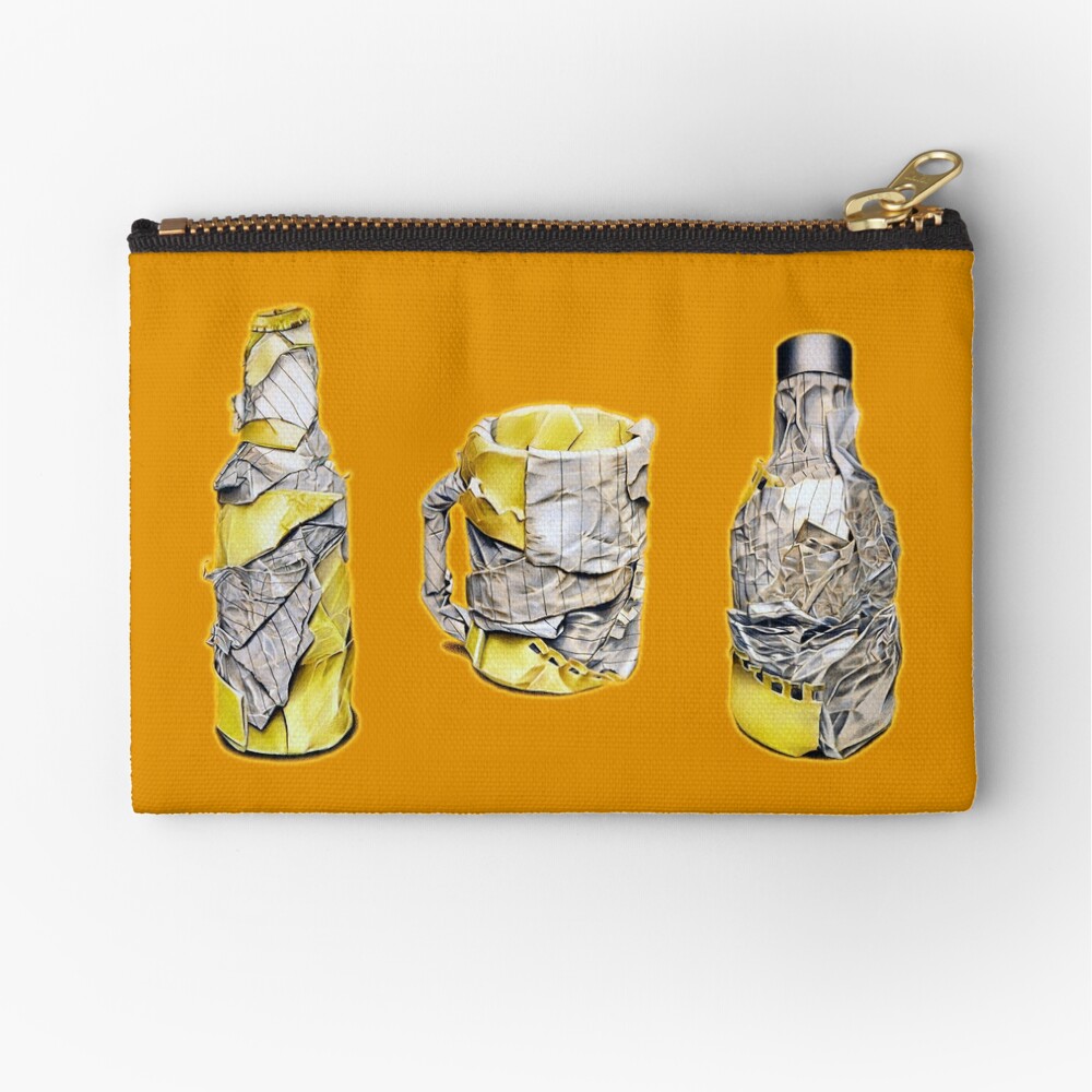 Pres (Colour pencil drawing) Zipper Pouch