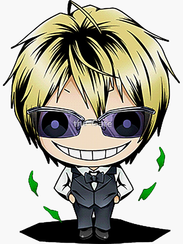 Aperçu 3 sur 3. Sticker avec l'œuvre Shizuo Heiwajima Chibi - Durarara!! Anime créée et vendue par the-Gate.
