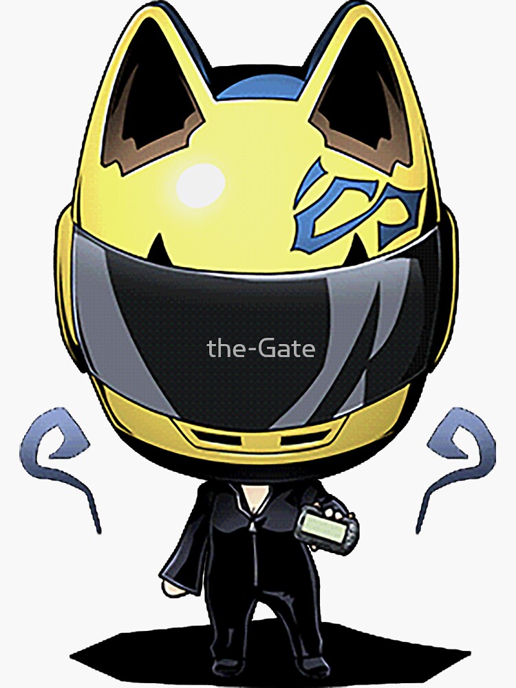 Aperçu 3 sur 3. Sticker avec l'œuvre Celty Sturluson Chibi - Durarara!! Anime créée et vendue par the-Gate.