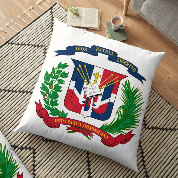 Dominican Republic Floor Pillow
