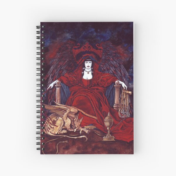The Priestess-Magician by Stuart Littlejohn Spiral Notebook