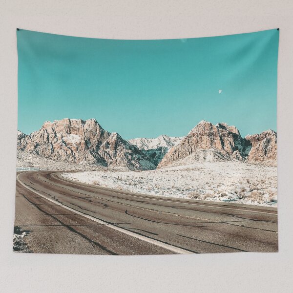 Item preview, Vintage Desert Road Trip // Picture of Red Rock Canyon Las Vegas Landscape on a Roadtrip through the Desert and Mountains designed and sold by desertxpalm.