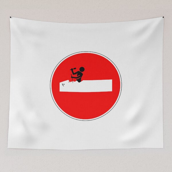 Item preview, Road sign funny designed and sold by rehatschek.