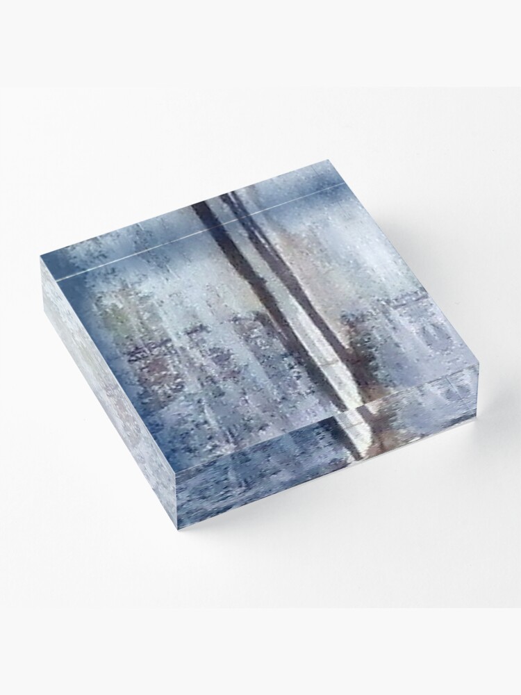 Alternate view of Digital Abstract N13. Acrylic Block