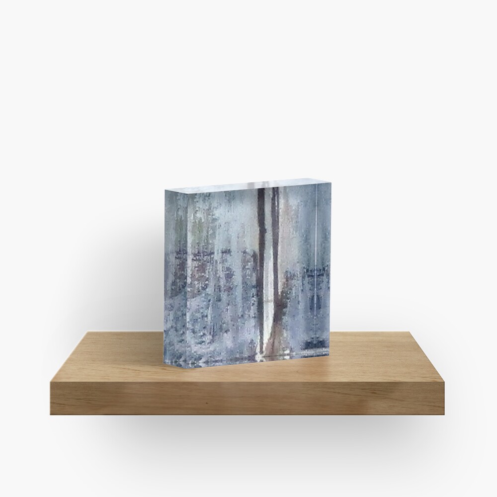Digital Abstract N13. Acrylic Block