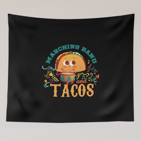 Item preview, Marching Band product - Tacos - Musical Instrument Gifts designed and sold by stuch75.