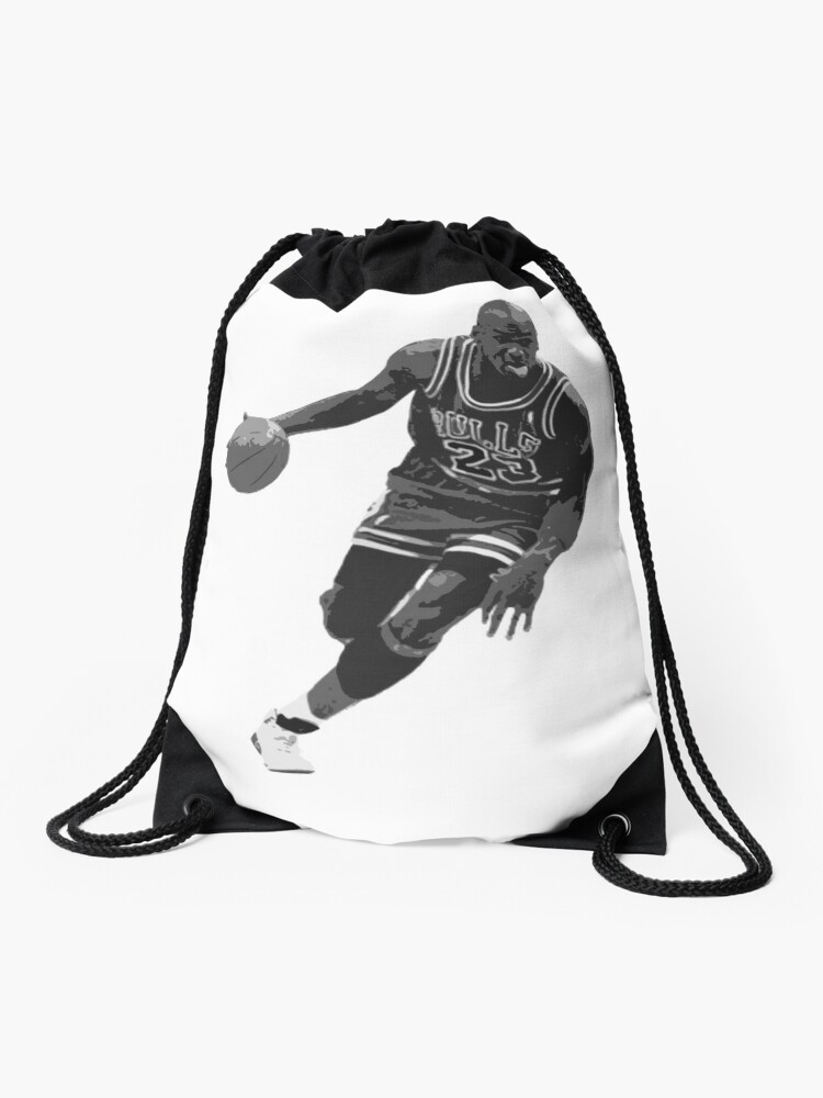 michael jordan drawstring bag