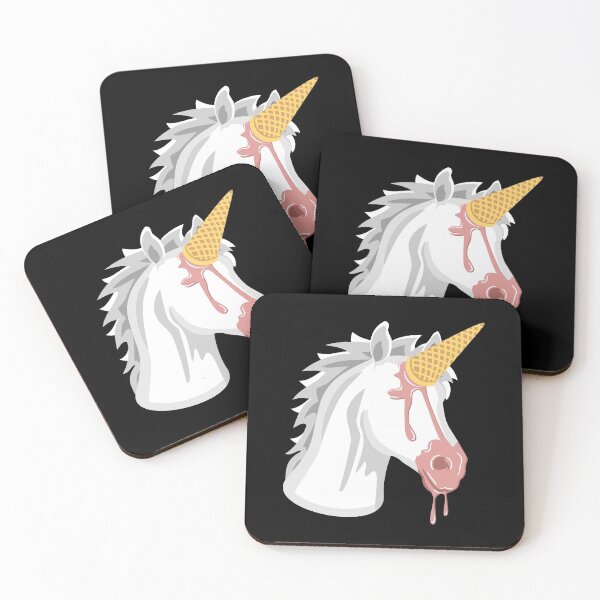 Item preview, Unicane / Unicone ... Funny Horse with Ice Cream & Waffle becomes Unicorn designed and sold by SimonGs.