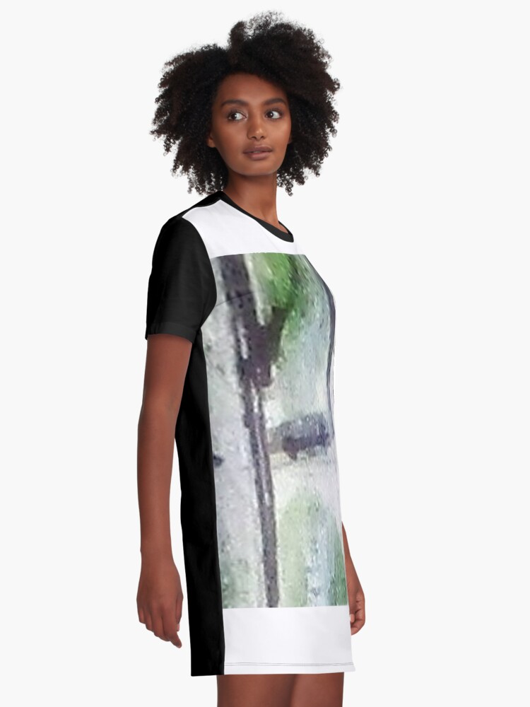 Alternate view of Digital Abstract N14. Graphic T-Shirt Dress