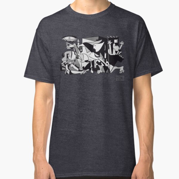 Pablo Picasso Guernica 1937 Artwork Reproduction Classic T-Shirt