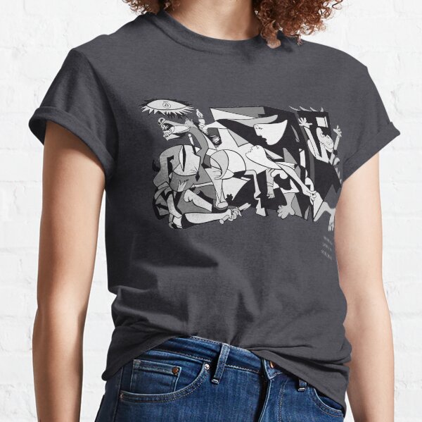 Pablo Picasso Guernica 1937 Reproduction d'œuvres d'art T-shirt classique