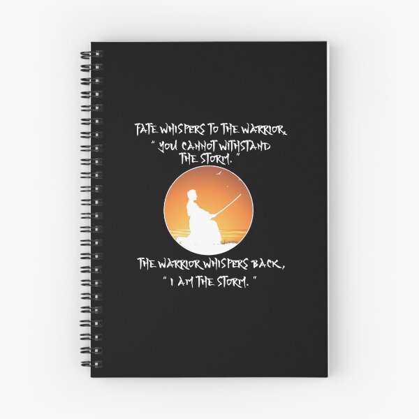 Item preview, product Warrior Quote   Fate Whispers   Motivating Gifts  design designed and sold by stuch75.