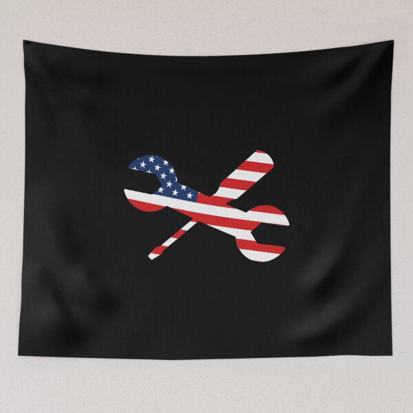 Artikelvorschau, Mechanics product American Handyman Tool Flag Themed Gifts design entworfen und verkauft von stuch75.