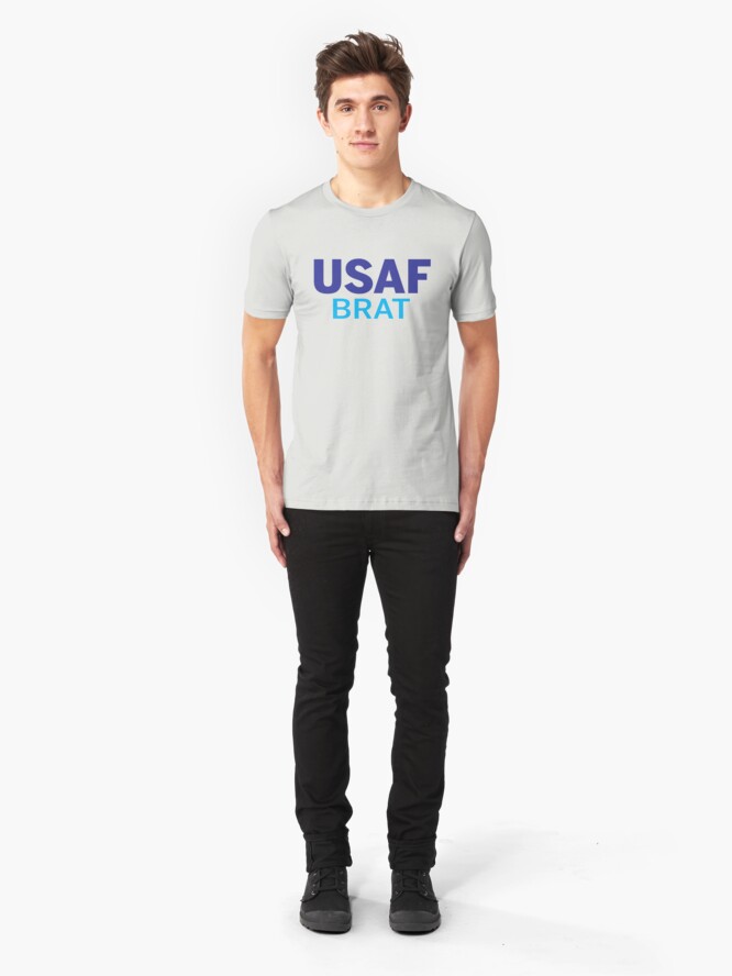 Alternate view of Air Force Brat Blues Slim Fit T-Shirt
