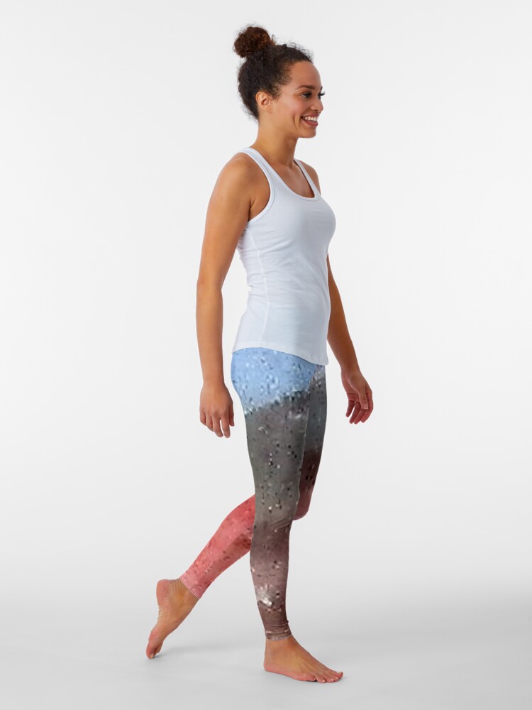 Alternate view of Digital Abstract N15. Leggings