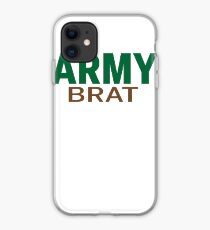 Army Brat - Green and Brown iPhone Case