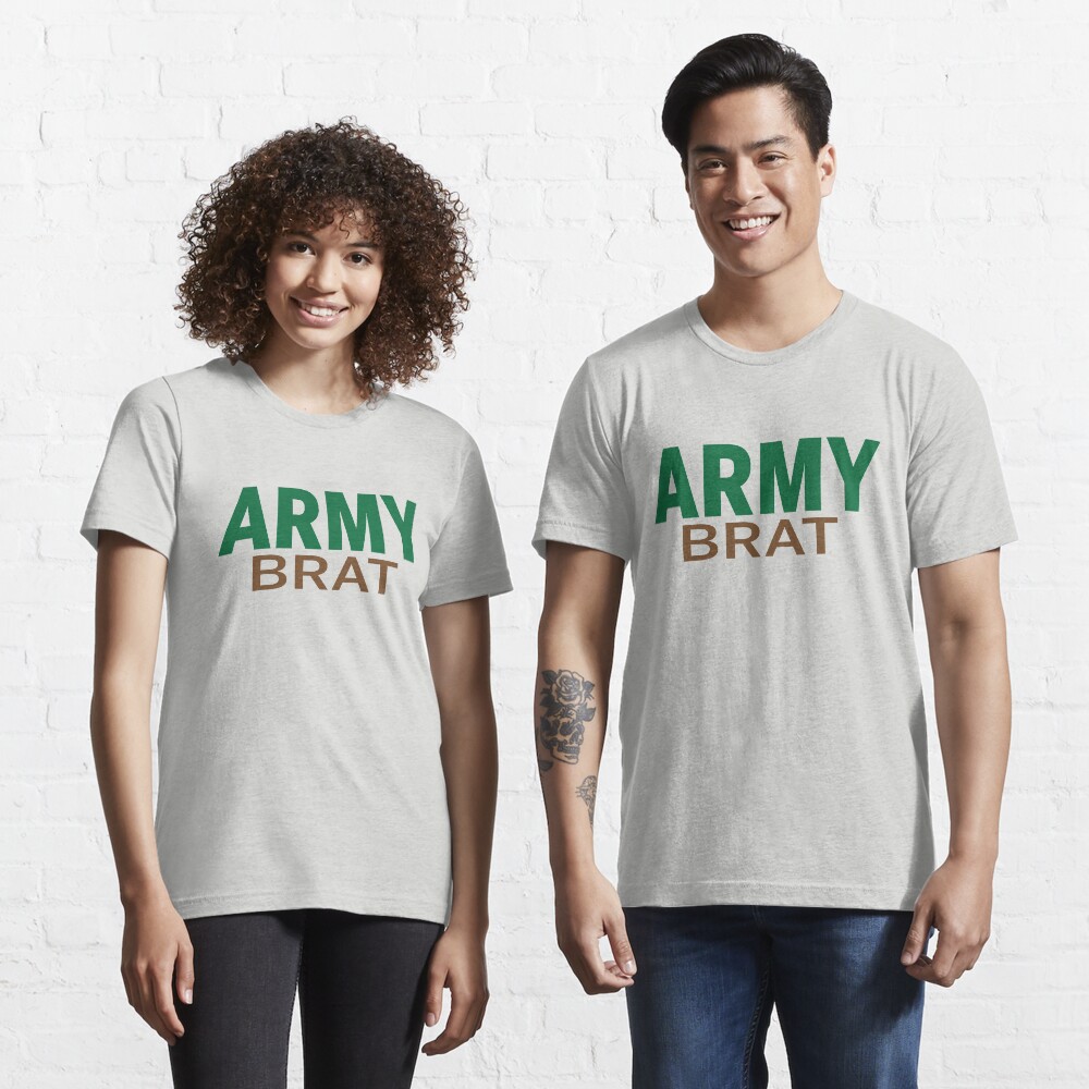 Army Brat - Green and Brown Essential T-Shirt