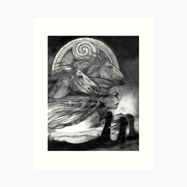 Macha von Stuart Littlejohn Kunstdruck